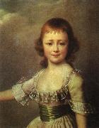 unknow artist Portrait of Catherine Pavlovna France oil painting artist